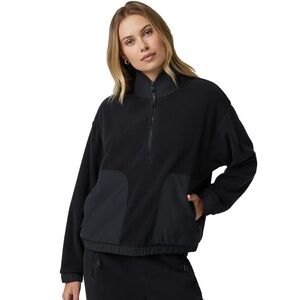 Vuori Black Half-Zip Pullover Like New